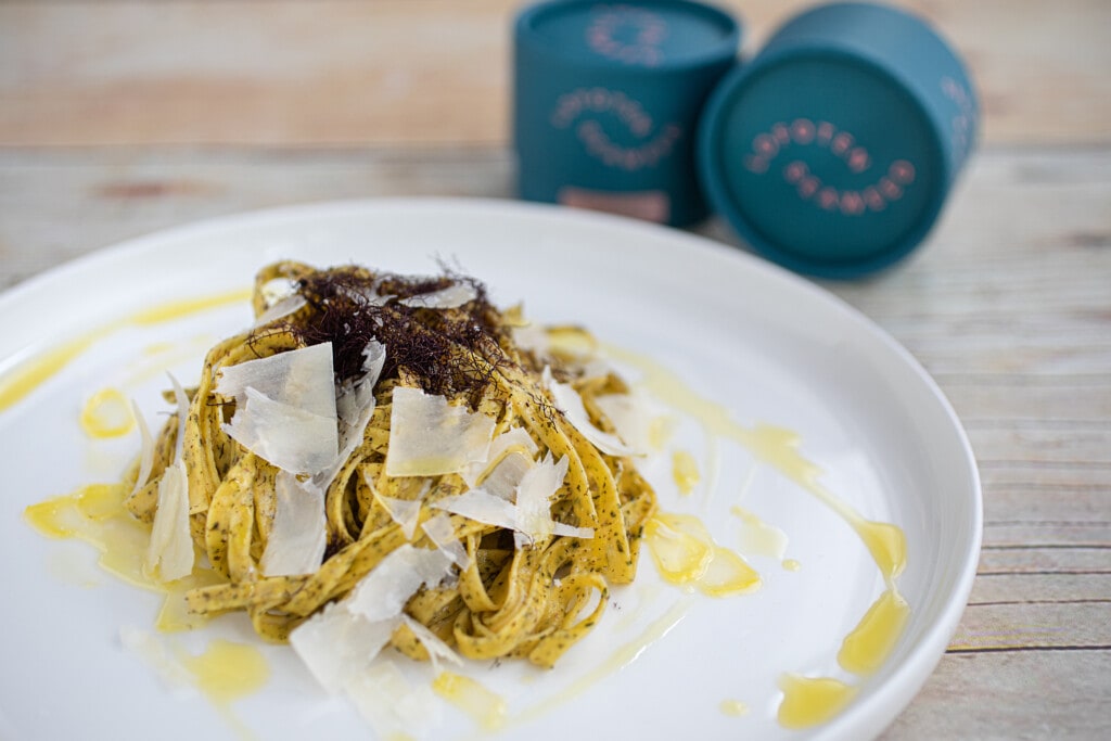 Truffle Seaweed Salt Tagliatelle