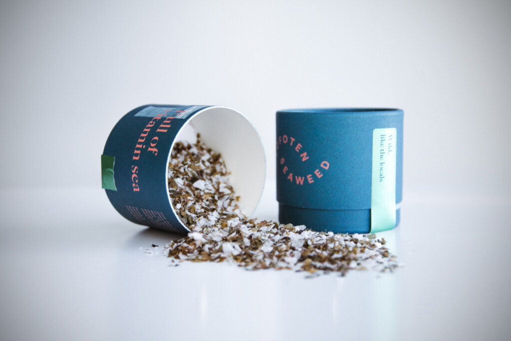 seaweed salt pot lofoten seaweed