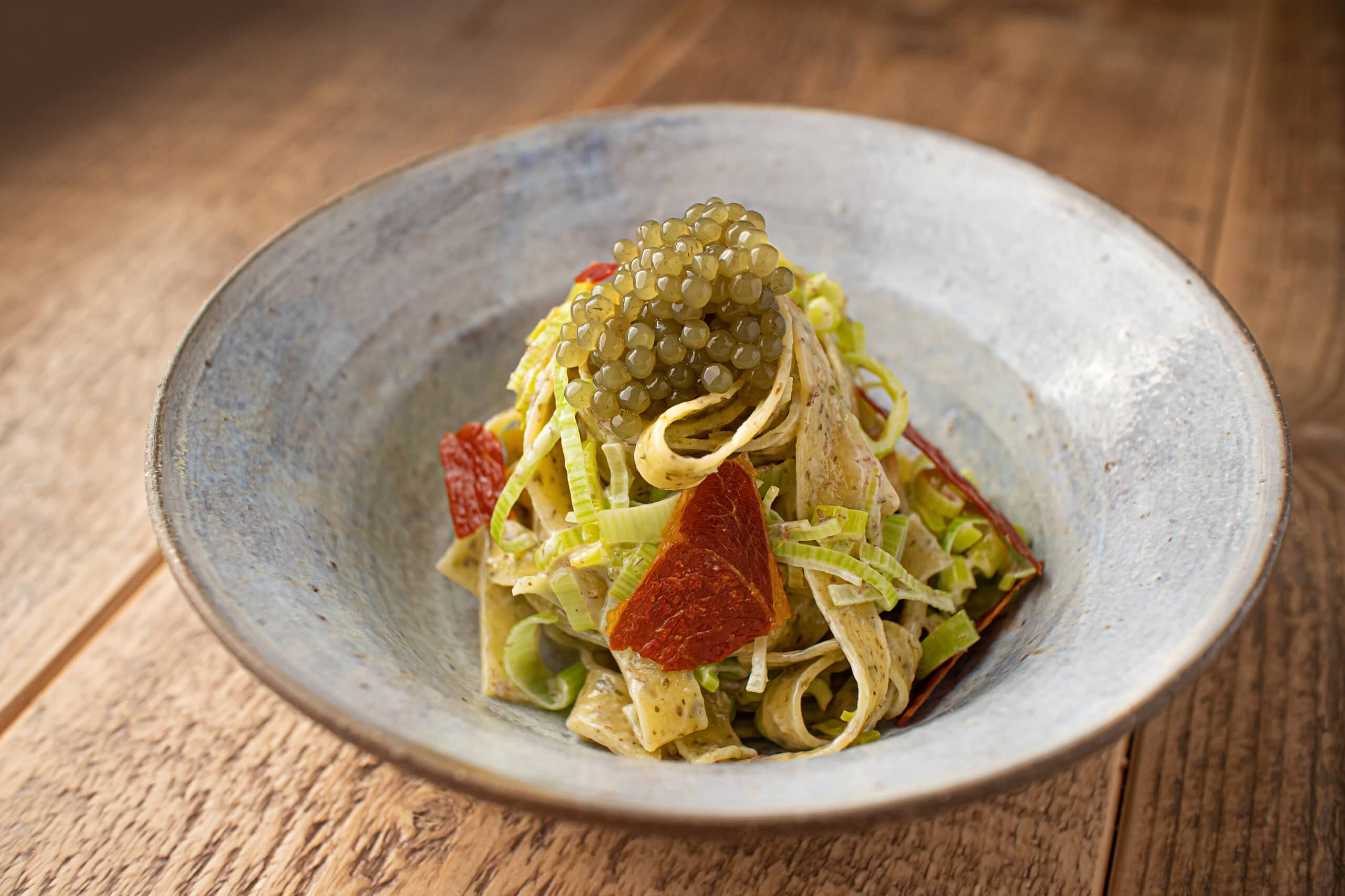 seaweed tagliatelle