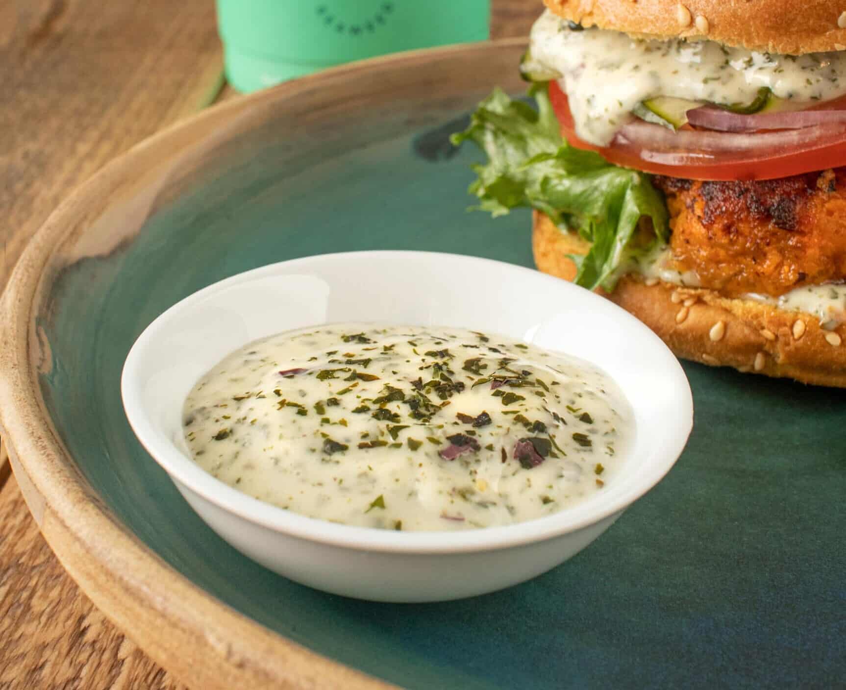 aioli with lofoten seaweed arctic ocean greens