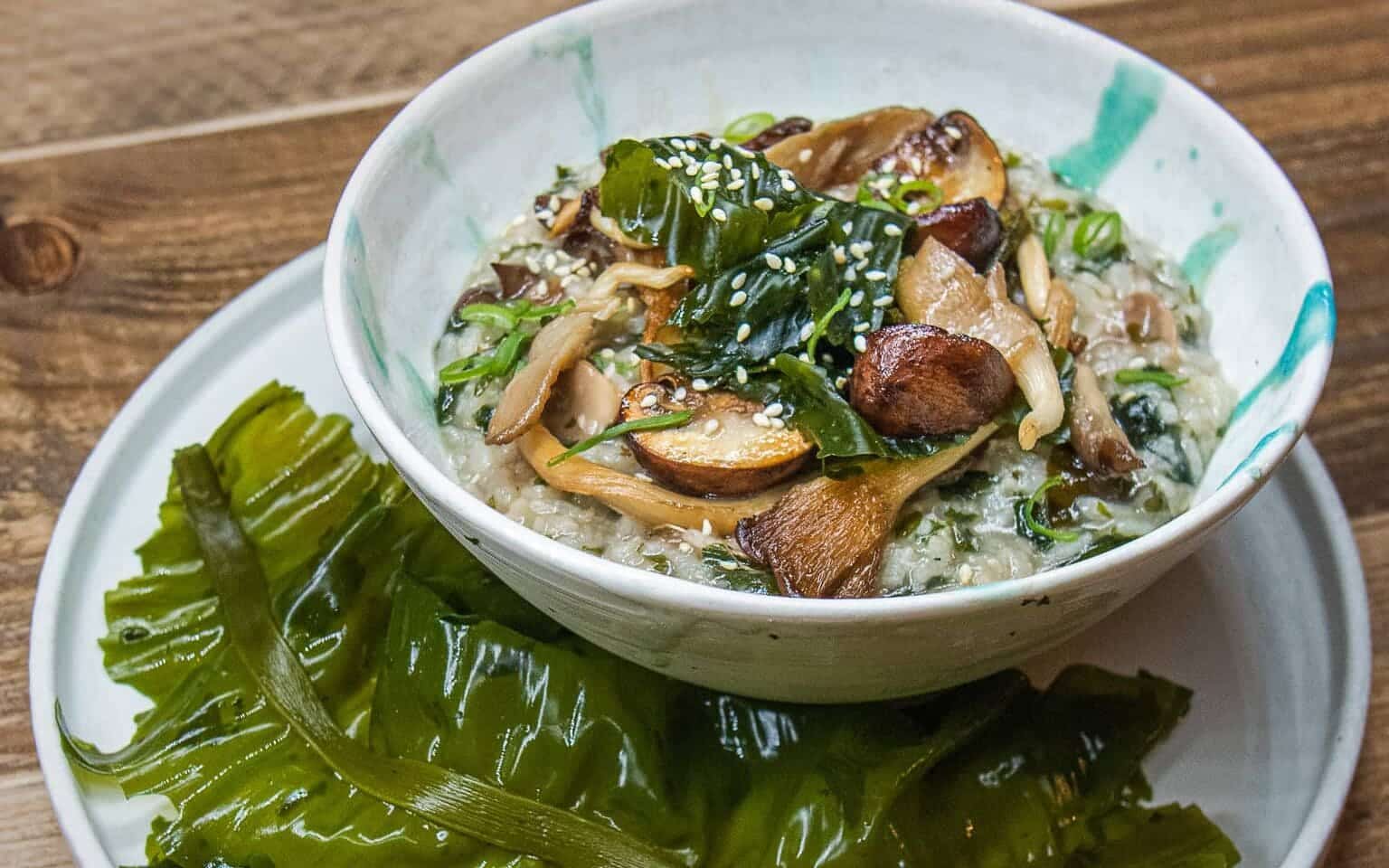 wakame butter rice porridge
