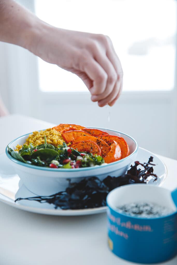 seaweed salad supporting metabolism