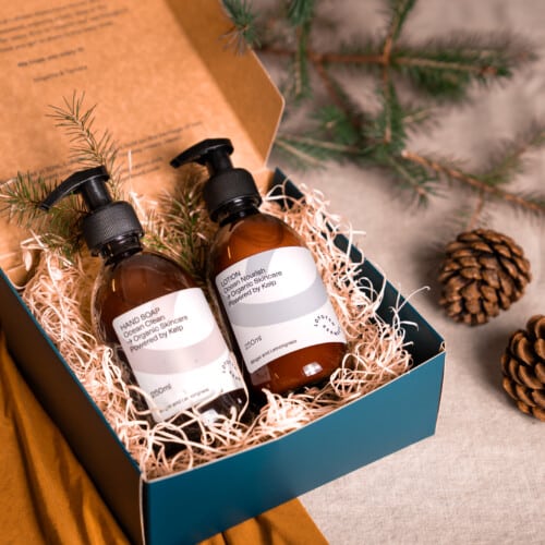 Handseife und Creme Geschenkset